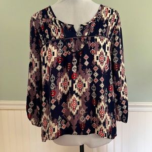 Mossimo Peasant Blouse